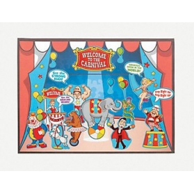 Circus Activities ~Creation of a board "My Beautiful Circus Show"~
