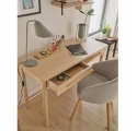Bureau 2 tiroirs en bois Omm