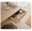 Bureau 2 tiroirs en bois Omm
