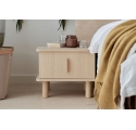 Table de chevet en bois avec 1 tiroir Omm