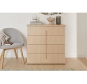 Commode 4 tiroirs en bois Omm