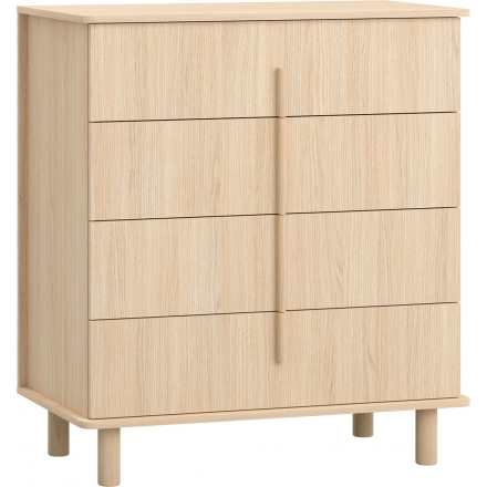 Omm 4-Drawer Wooden Chest of Drawers on Legs