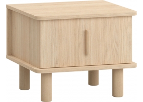 Table de chevet en bois avec 1 tiroir Omm