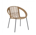 Dudine Outdoor Living Set: 2 Armchairs and Side Table - Bloomingville