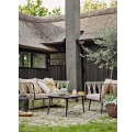 Lot de 2 fauteuils de jardin Pavone beige Bloomingville