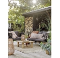 Lot de 2 fauteuils de jardin Pavone noir Bloomingville