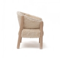 SABA Fur Milk Chair, Solid Wood