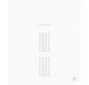Kit de transformation Oliver Furniture de lit superposé mi-haut Mini+ en 2 lits juniors, blanc/chêne