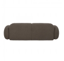 Magola 3-Seater Sofa in Brown Bouclé  - L. 228 cm
