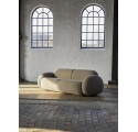 Magola 3-Seater Sofa in Brown Bouclé  - L. 228 cm