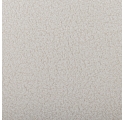 Fauteuil Zanno en bouclette blanche