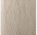 Fauteuil Yvona en tissu beige clair et bois d'hévéa