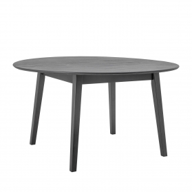 Table de salle à manger ronde Peron noire Ø140 cm