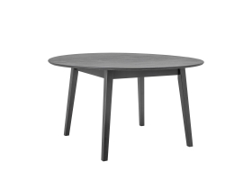 Table de salle à manger ronde Peron noire Ø140 cm