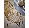 Table de salle à manger ronde Peron noire Ø140 cm