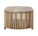 Table basse ovale Sali en manguier naturel 100 cm