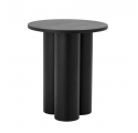 Black Aio Designer Coffee Table, Ø45 cm, from the Danish brand Bloomingville