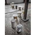 Black Aio Designer Coffee Table, Ø45 cm, from the Danish brand Bloomingville