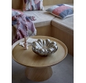Table basse ronde Luana en chêne naturel Ø74 cm