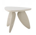 Table basse Magia beige laquée 60 cm