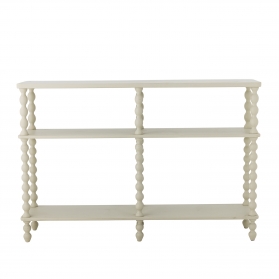 Console Salino blanche en bois 120 cm