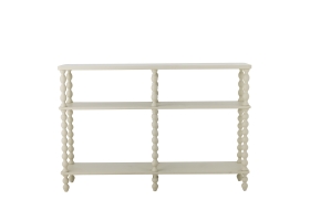 Console Salino blanche en bois 120 cm