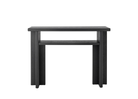 Console Cupa noire en bois 110 cm