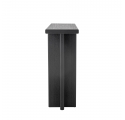 Console Cupa noire en bois 110 cm
