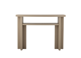 Console Cupa beige en bois de sapin 110 cm