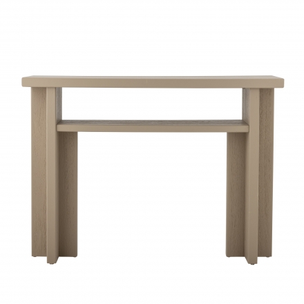 Cupa beige fir wood console table 110 cm