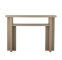 Console Cupa beige en bois de sapin 110 cm