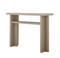 Cupa beige fir wood console table 110 cm