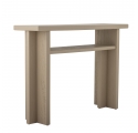 Cupa beige fir wood console table 110 cm