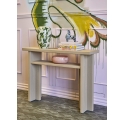 Console Cupa beige en bois de sapin 110 cm