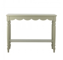 Console Salla verte en bois de sapin 106 cm