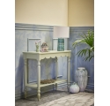 Salla green fir wood console table 106 cm