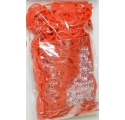 Rainbow Loom ~Pack of 600 red rubber bands and 24 C-clips~