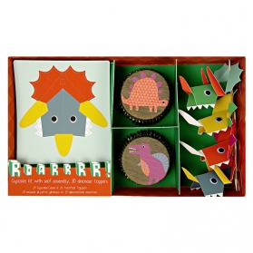 Dinosaure ~Kit pour cupcakes~