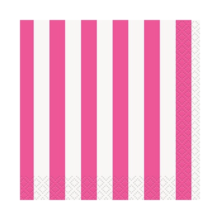 Lollipop pink ~Pack of 20 napkins~