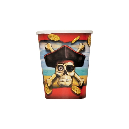 Pirate ~Set de 8 gobelets Pirate Bounty~