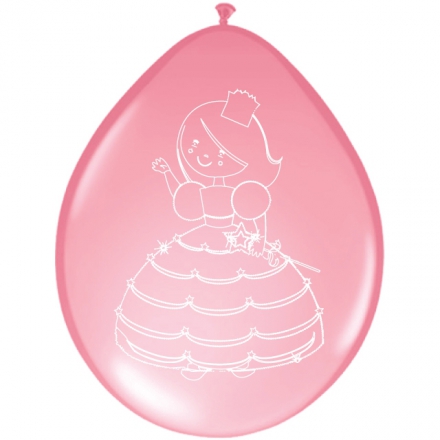 Princesse ~Sachet de 8 ballons~