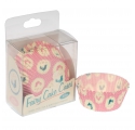 Cupcakes ~Set de 60 caissettes à cupcakes rose vintage~