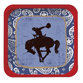 Far West ~Pack of 8 plates~