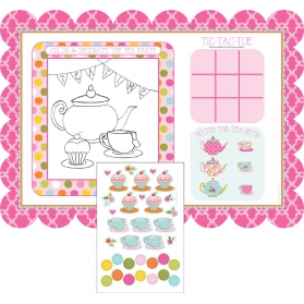 Girls Activities ~Create your own Activity Placemats - Pack of 8~