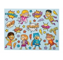 Space Activities ~Creation of a board "My Solar System" with Stickers~