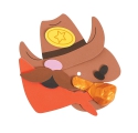 Activités Far West ~ Création de 4 Cowboys avec ballon, chapeau et moustache~