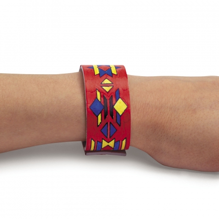 Activités Far West ~ Création d'un bracelet d'Indien - A colorier~