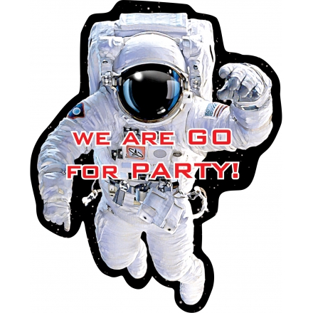 Espace - Set de 8 cartes d'invitation