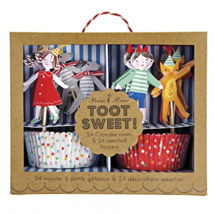 Cirque ~Kit pour cupcakes Toot Sweet~