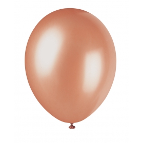 Ballon ~Sachet de 10 ballons - bronze nacré~